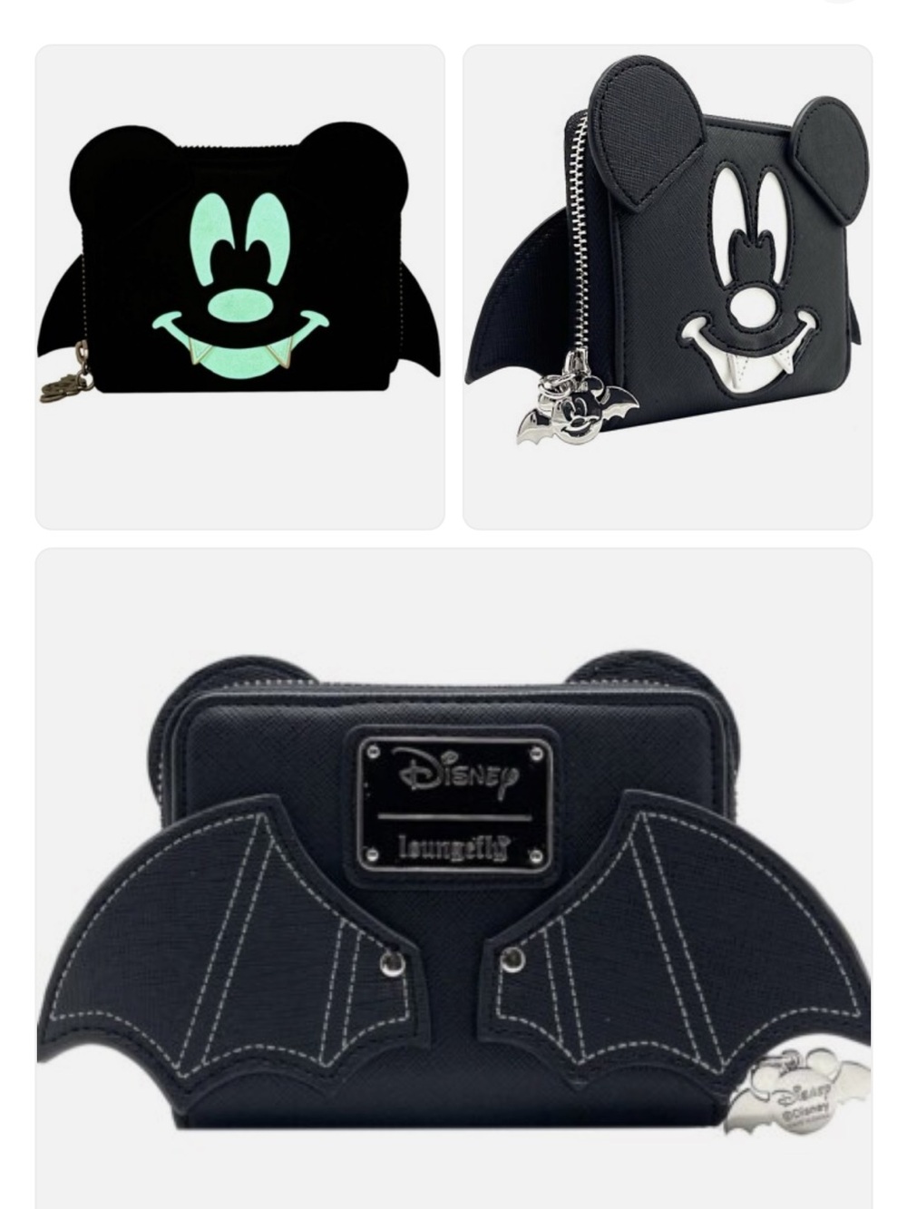 exclusive Disney Mickey bat wallet from lounge fly
